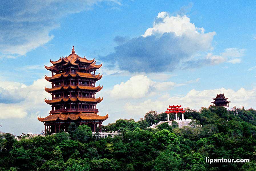 武漢、東湖、黃鶴樓、張公山寨、木蘭山雙臥五